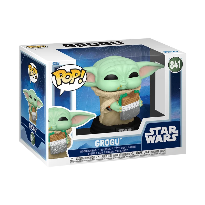 MANDALORIAN & GROGU - POP Star Wars - Grogu With Food - N° 841
