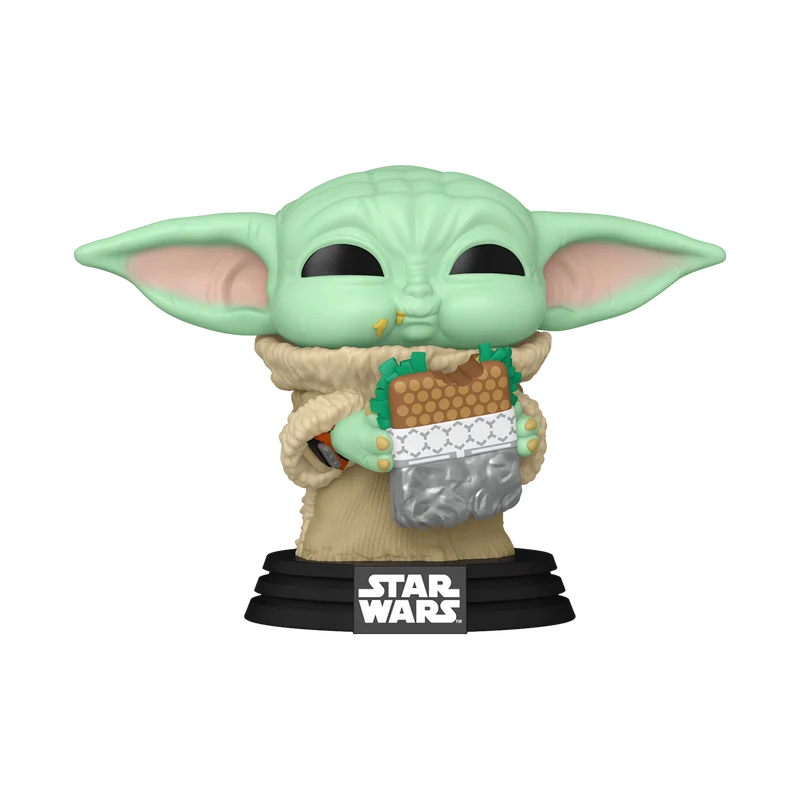 MANDALORIAN & GROGU - POP Star Wars - Grogu With Food - N° 841