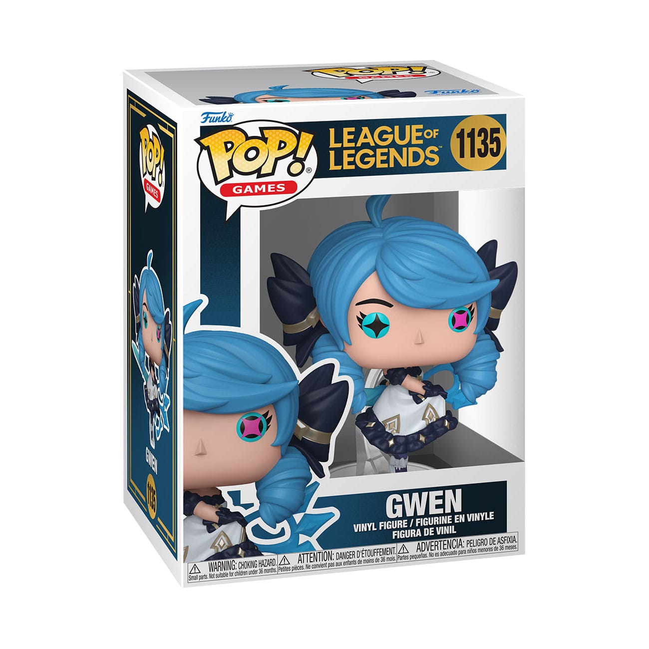 League of Legends POP! &amp; Buddy Games Vinyl Figure – Gwen – 9 cm