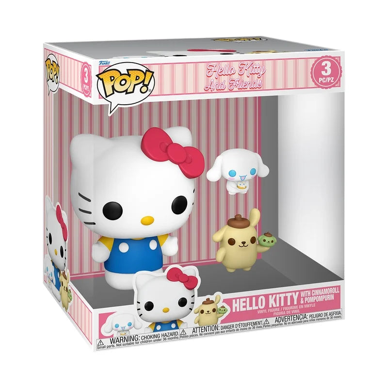 Funko POP! Jumbo & Buddies – Hello Kitty: HK/CM/PPP 3-Pack (BF)