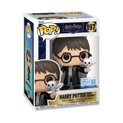 Harry Potter POP! Movies Vinyl Figure – Harry with Hedwig – No. 197