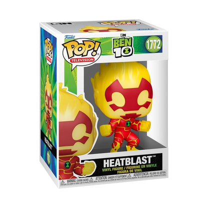 Am 10 POP! TV Vinyl Figure – Heatblast – 9 cm