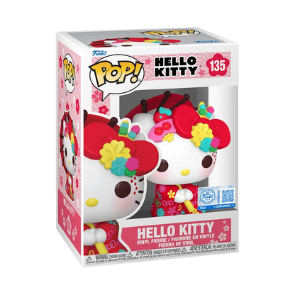 Hello Kitty POP! Sanrio Vinyl Figure – Hello Kitty in Kimono – No. 135