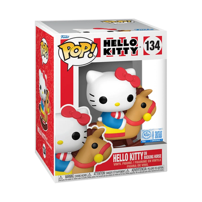 Hello Kitty POP! Premium Vinyl Figure – Hello Kitty on Rocking Horse – No. 134