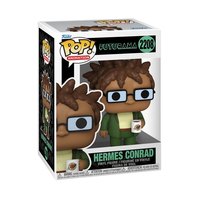 FUTURAMA - POP Animation - Hermes Conrad with Mug - N° 2208