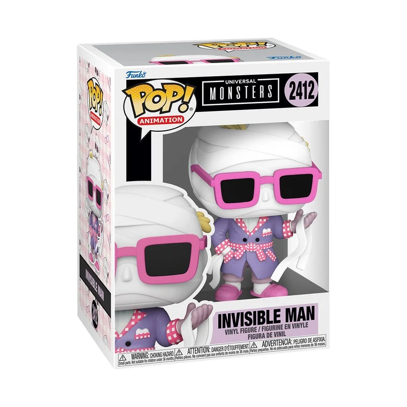 UNIVERSAL MONSTERS - POP Movies - Invisible Man - N° 2412