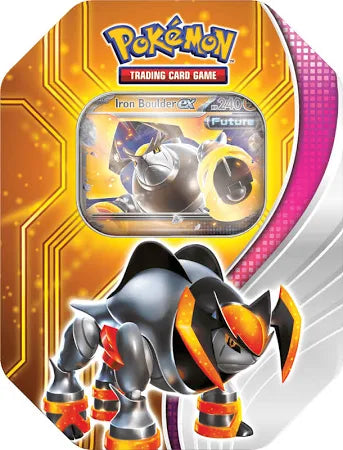 Pokémon Paradox Destinies Collector's Tin - Iron Boulder ex (future Terrakion)