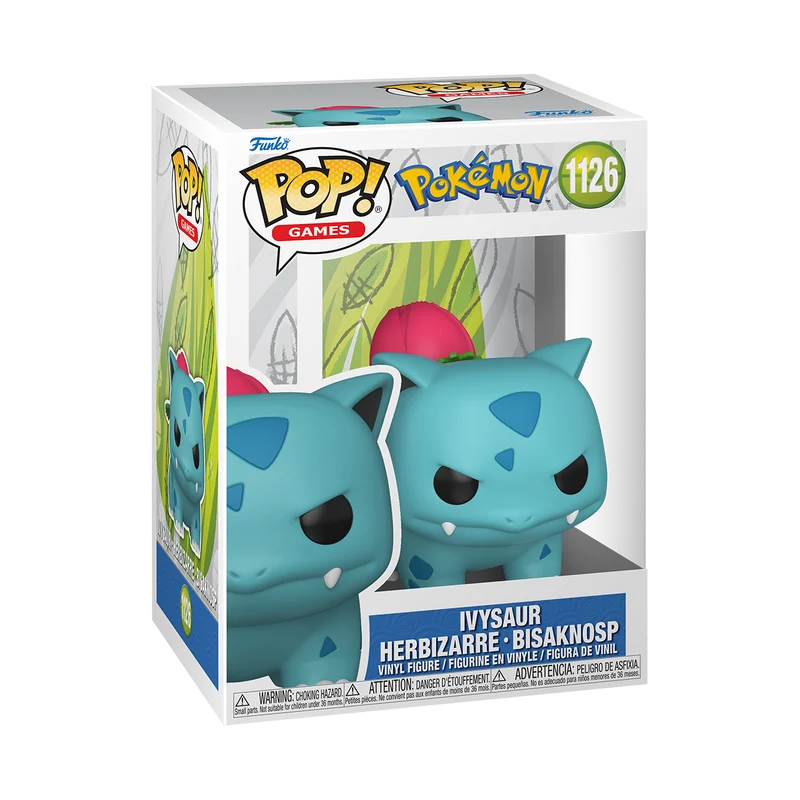 Pokémon POP! Games Vinyl Figure – Ivysaur – No. 1126