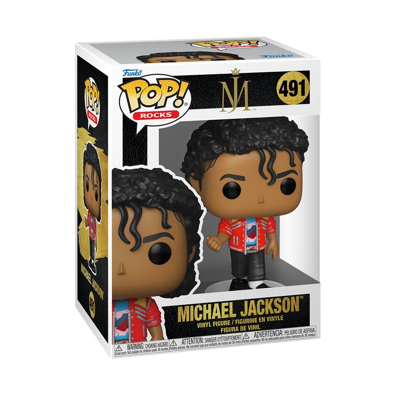 Michael Jackson POP! Rocks Vinyl Figure – Beat It – Nr. 491
