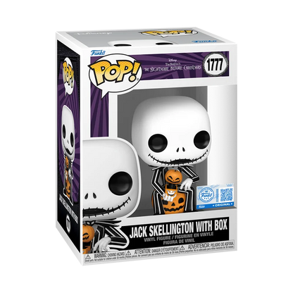 Funko POP! Disney – The Nightmare Before Christmas: Jack with Box (N° 1777)
