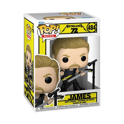 Metallica POP! Rocks Vinyl Figure – James (72S) – No. 484