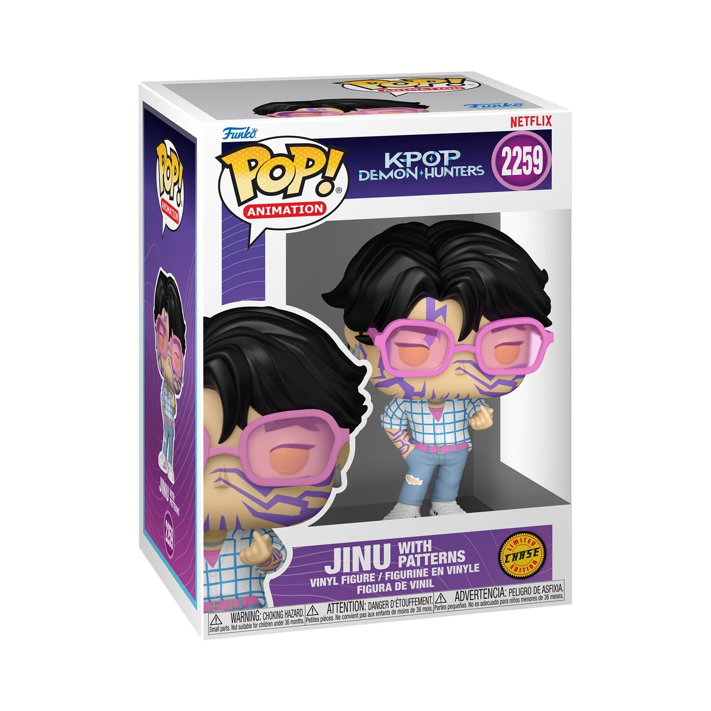 KPOP Demon Hunters POP! Animation Vinyl Figure – Jinu – Chase – No. 2259