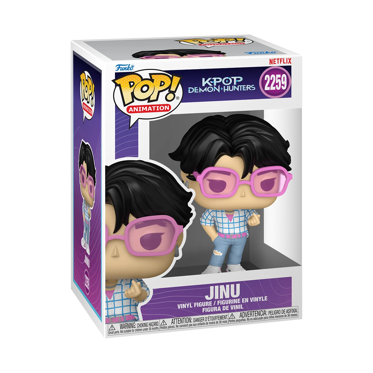 KPOP Demon Hunters POP! Animation Vinyl Figure – Jinu – No. 2259