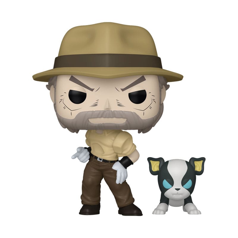 JoJo's Bizarre Adventure POP! & Buddy Animation Vinyl Figures – Joseph & Iggy – 9 cm