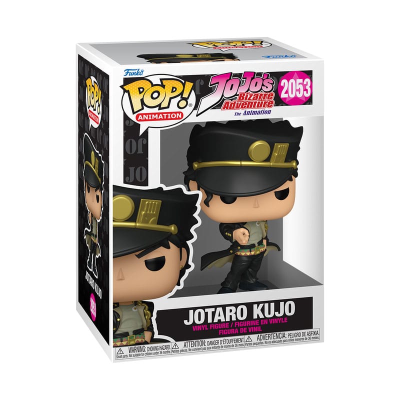 JoJo’s Bizarre Adventure POP! Animation Vinyl Figure – Jotaro Kujo – 9 cm