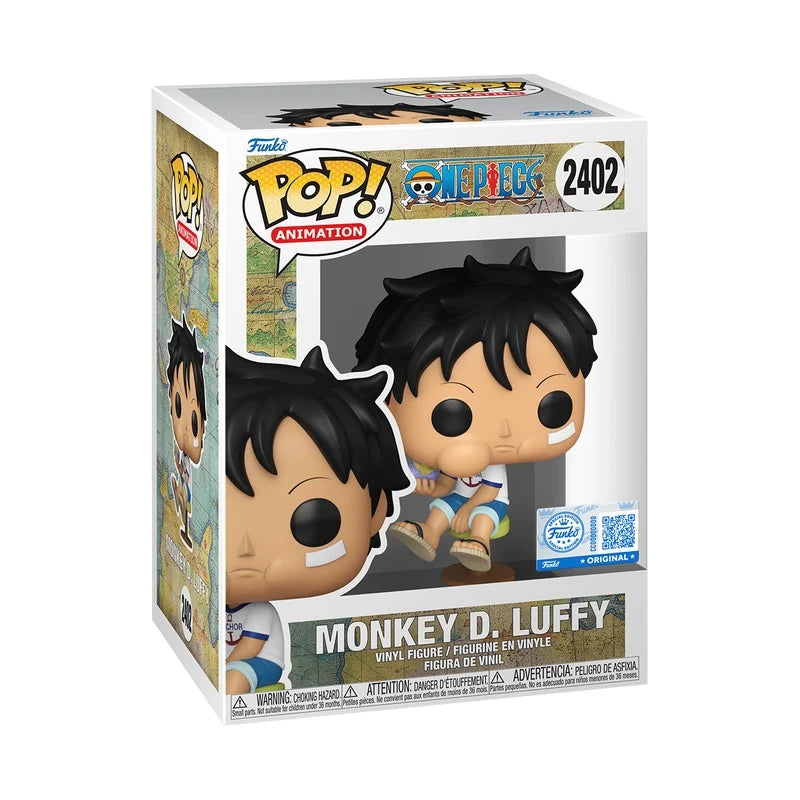 Funko POP! Animation – One Piece: Kid Luffy eating Devil Fruit (N° 2402)