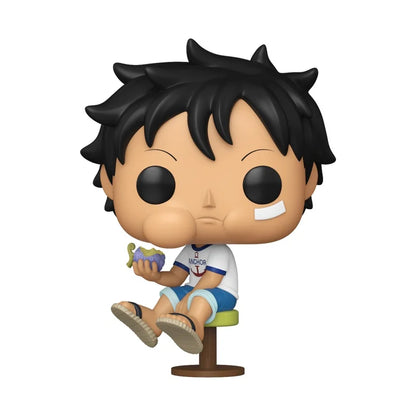 Funko POP! Animation – One Piece: Kid Luffy eating Devil Fruit (N° 2402)