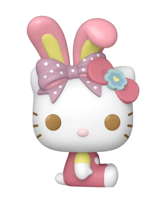 Figurine Hello Kitty Spring POP! Sanrio en vinyle – Hello Kitty avec oreilles de lapin – N° 130