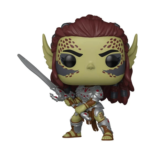 Figurine POP! Games en vinyle de Baldur's Gate 3 – Lae'zel avec épée – N° 1147