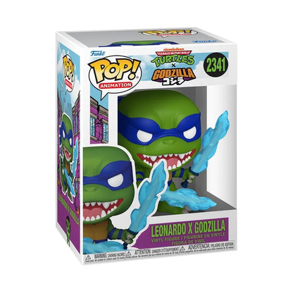 GODZILLA x TEENAGE MUTANT NINJA TURTLES - POP Animation - Leonardo x Godzilla - N° 2341