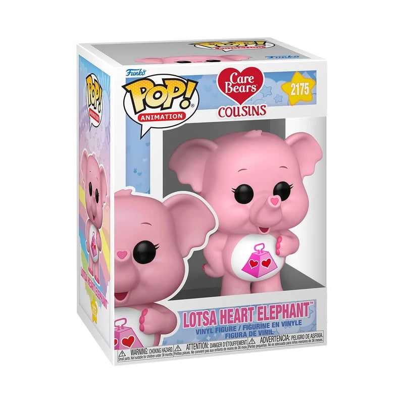 Care Bear Cousins ​​POP! Animation Vinyl Figure – Lotsa Heart Elephant – No. 2175