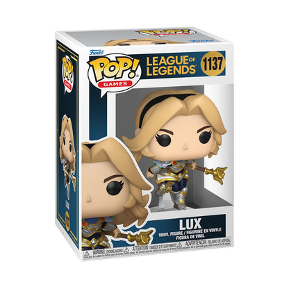 League of Legends POP! &amp; Buddy Games Vinyl Figure – Lux – 9 cm
