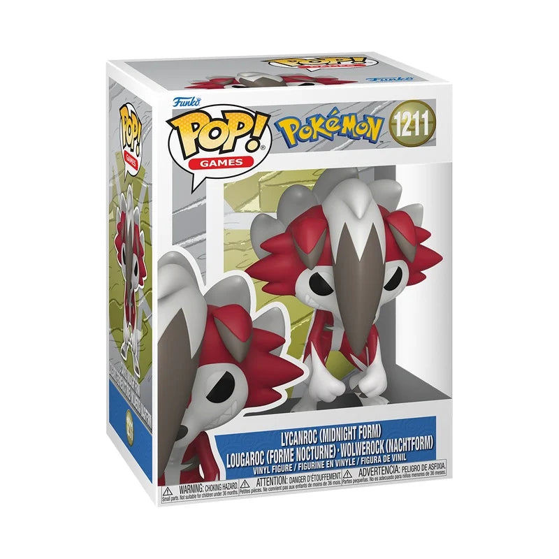 Funko POP! Games – Pokémon: Lycanroc (Midnight)