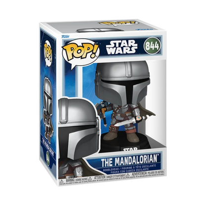 MANDALORIAN & GROGU - POP Star Wars - The Mandalorian Dual Wield - N° 844