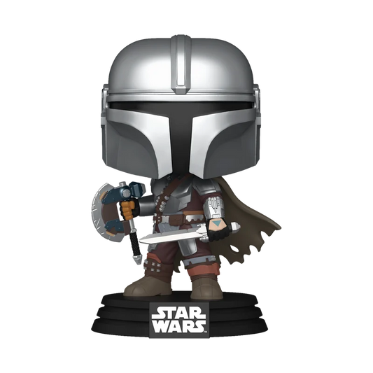 MANDALORIAN & GROGU - POP Star Wars - The Mandalorian Dual Wield - N° 844