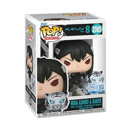 Kaiju No. 8 POP! & Buddy Animation Vinyl Figure – Mina Ashiro & Bakko – Nr. 2085