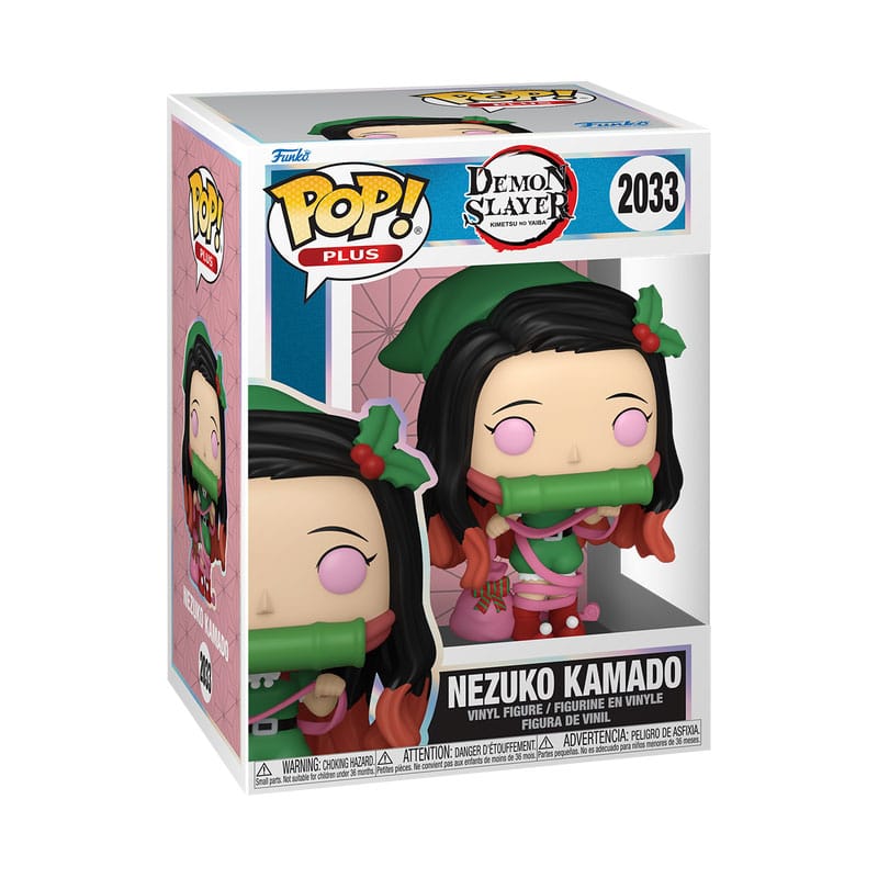Demon Slayer: Kimetsu no Yaiba POP! Plus Animation Vinyl Figure – Nezuko (Holi) – 9 cm