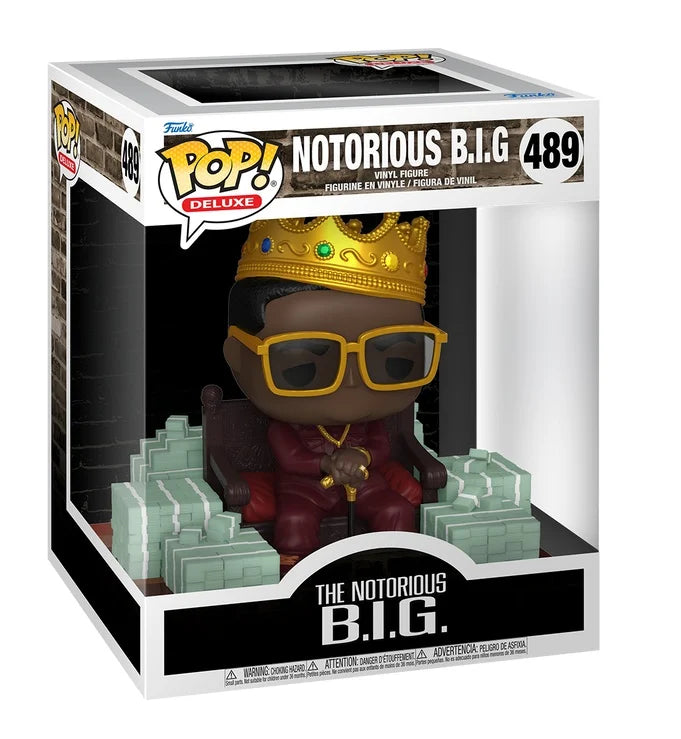 Music POP! Deluxe Vinyl Figure – The Notorious BIG – No. 489