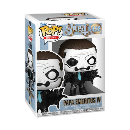 Ghost POP! Rocks Vinyl Figure – Papa Emeritus IV (Bat Outfit, Glitter) – 9 cm