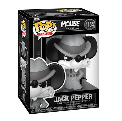 Mouse Pi for Hire POP! Games Vinyl Figure – Jack Pepper – No. 1154