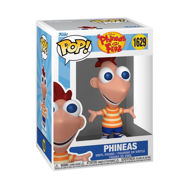Phineas and Ferb POP! Disney Vinyl Figure – Phineas – 9 cm