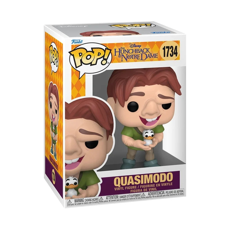 HUNCHBACK OF NOTRE DAME - POP Disney - Quasimodo with Bird - No. 1734
