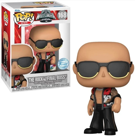 WWE POP! Vinyl Figure – The Rock – Final Boss (WrestleMania 40) – No. 168