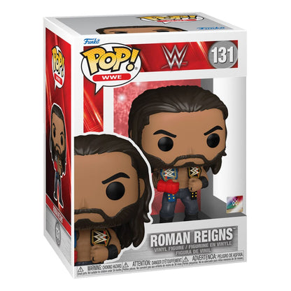 WWE POP! Vinyl Figure – Roman Reigns w/Belts – 9 cm