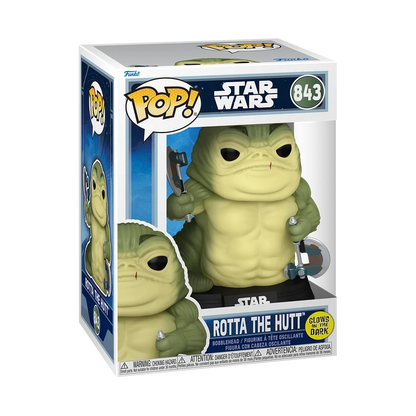 MANDALORIAN & GROGU - POP Star Wars - Rotta The Hutt GitD - N° 843