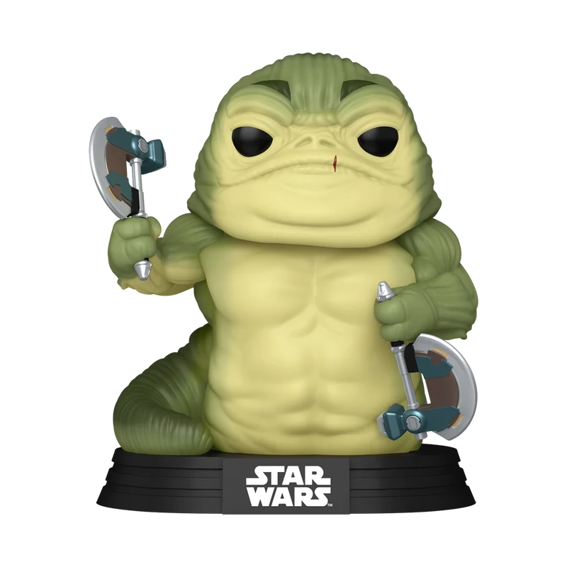 MANDALORIAN & GROGU - POP Star Wars - Rotta The Hutt GitD - N° 843