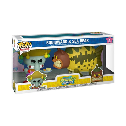 SPONGEBOB - POP Animation - 2-Pack Squidward &amp; Sea Bear