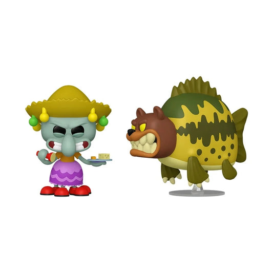 SPONGEBOB - POP Animation - 2-Pack Squidward &amp; Sea Bear