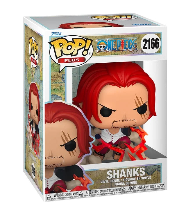 One Piece POP! Plus Vinyl Figure – Shanks – Nr. 2166