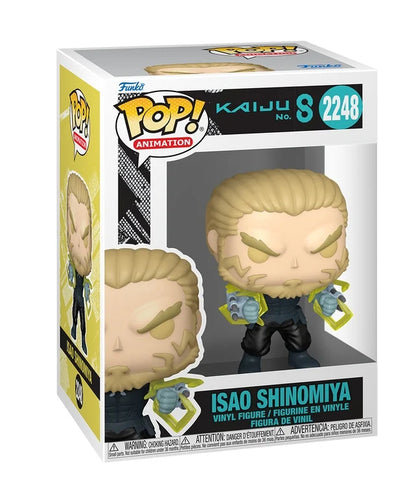 Kaiju No. 8 POP! Animation Vinyl Figure – Isao Shinomiya – No. 2248