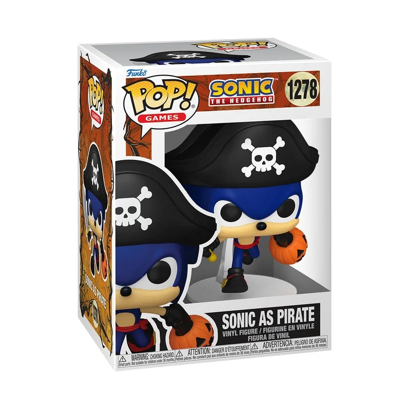 Funko POP! Games – Sonic: Sonic as Pirate (N° 1278)