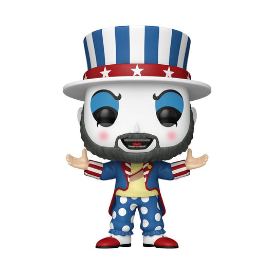 Figurine POP! Plus en vinyle de La Maison des 1000 Morts – Capitaine Spaulding – 9 cm