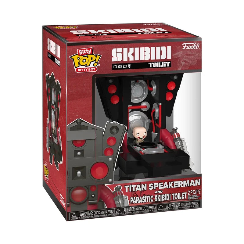 SKIBIDI TOILET - Bitty Bots - Titan Speakerman & Parasite Skibidi Toilet