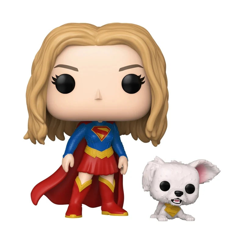 SUPERGIRL - POP & Buddy - Supergirl with Puppy Krypto - N° 633