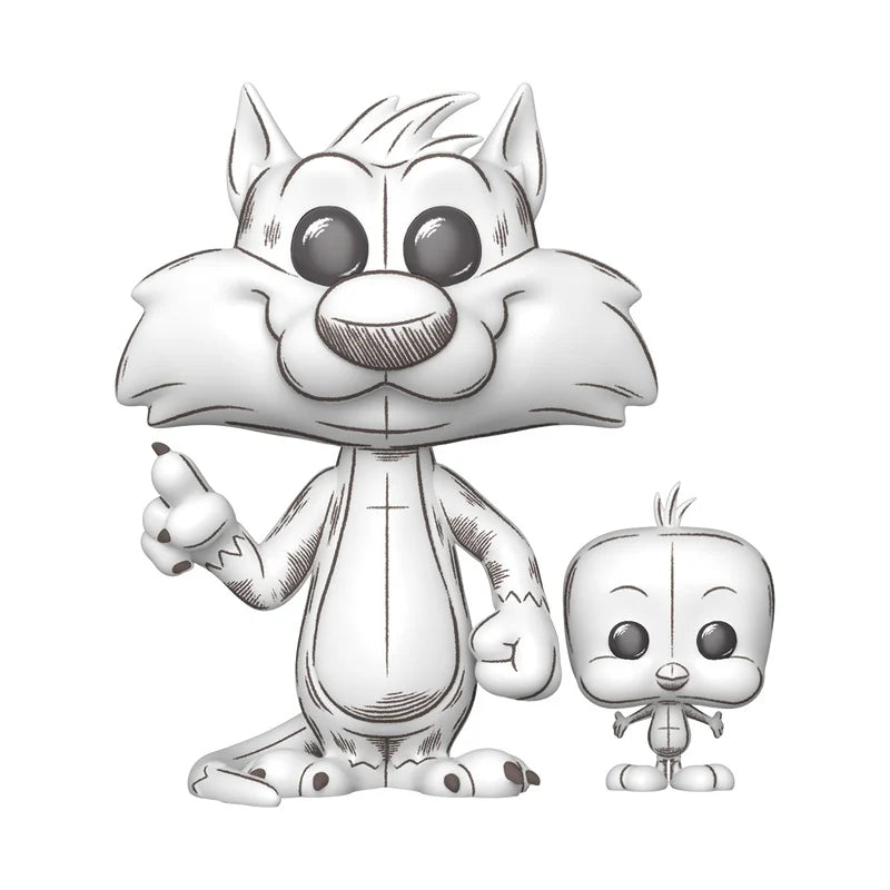 LOONEY TUNES - POP & Buddy - Sylvester & Tweety (Sketched Deco) - N° 2013