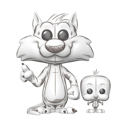 LOONEY TUNES - POP & Buddy - Sylvester & Tweety (Sketched Deco) - N° 2013